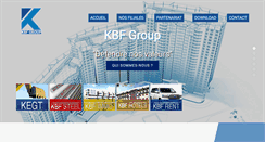 Desktop Screenshot of kbfgroupe.com